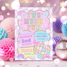 Convites Dois segundo aniversário de Varsity de Preppy Vars