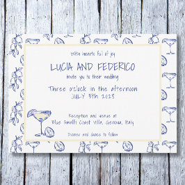 Convites Dolce Vita Limoncello - Amarelo italiano