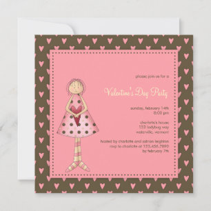 Convites Doll :: Valentine's Day Party Invitation