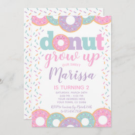 Convites Donut Cresça