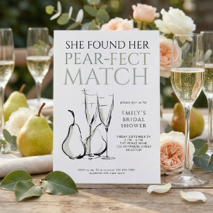 Convites Doodle Casal Perfeito Chá de Noiva