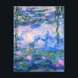Convites dos lírios de água de Monet<br><div class="desc">Convites dos lírios de água de Monet. Pintura a óleo em canvas desde 1916. Monet pintou sua lagoa famosa do lírio de água obsessiva durante os anos finais de sua carreira, seleccionando a inspiração da luz do sol e seu efeito de deslocamento na água e as flores e a folha...</div>