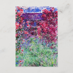 Convites dos rosas de Monet
