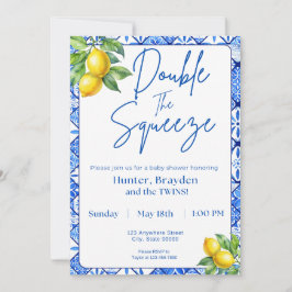 Convites Double The Squeeze Invitation