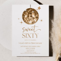 Dourada Bola Disco Doce Sessenta e sessenta Festa