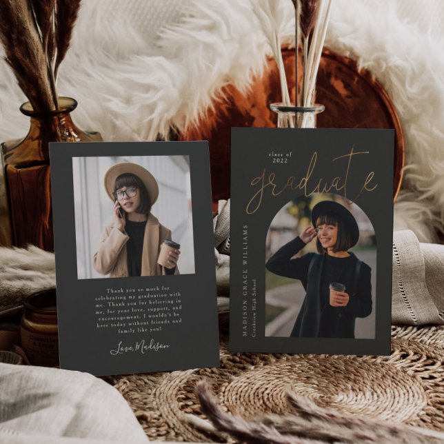 Convites Dourada Cinza de carvão para gradação de arco mode (Criador carregado)