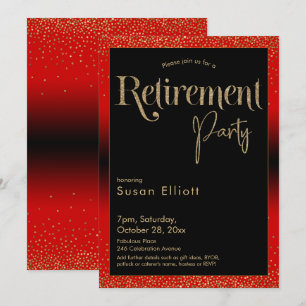 Convites Dourada falha do partido aposentadoria em Cherry R