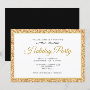 Convites Dourada falha  Feriado Corporativo