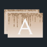 Convites Dourada Glitter Sweet 16 Salvar a Data<br><div class="desc">Dourado Sparkle e gotejando o Glitter Doce Dezesseis Monogramas e Salve Inicialmente o Convite de aniversário de Data. Este convite é perfeito para a Dourada Festa de aniversário Sparkle Glitter Sweet 16 que está a tentar celebrar no Dourado.</div>