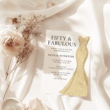 Douradas Vestidas 50ª Festa de aniversário