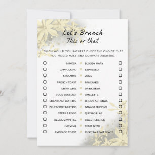Convites Dourado Branco Este Ou Aquele Jogo Da Festa De Bru