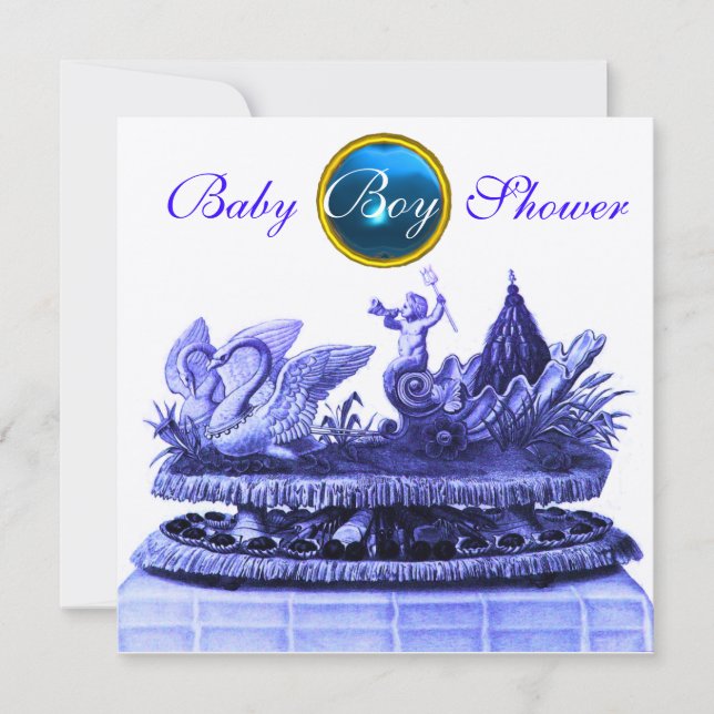 CONVITES DOURADO CARÁTER DOS SUANS/CUPCAKES, CHÁ DE FRALDAS (Frente)