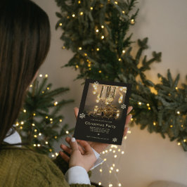 Convites Dourado e NatalPreto