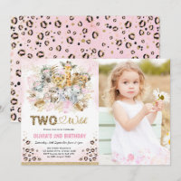 Dourado Rosa Safari Tropical Dois Foto Selvagem An