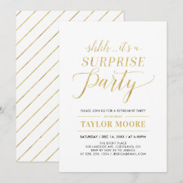 Convites Dourado | Simples Partido de Reforma Empresarial M