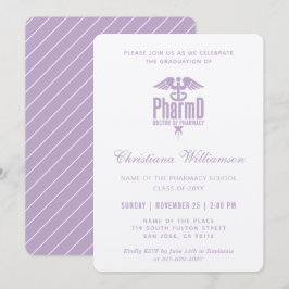 Convites Doutora em Farmácia PharmD Graduação em Farmácia