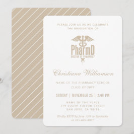 Convites Doutora em Farmácia PharmD Graduação em Farmácia