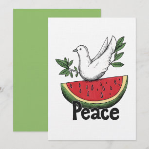 Convites Dove of Peace & Watermelon   س ل ا م ب و ي ط خ