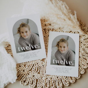 Convites Doze Fotos Arrancadas Aniversário