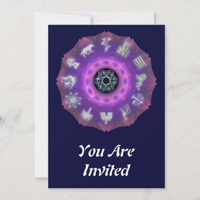 Convites Doze tribos (Frente)