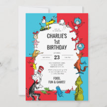 Dr. Seuss - Personagens | Aniversário Infantil