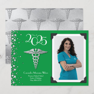 Convites Dr. Silver Graduação Verde