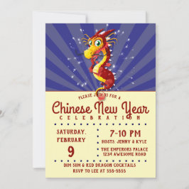 Convites Dragão de Ano Novo Chinês