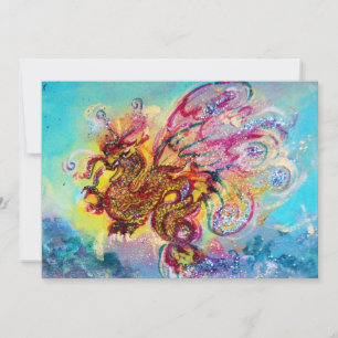 Convites DRAGÃO DO MAR azul violeta roxo preto amarelo