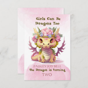 Convites Dragão Menino De Dois Anos