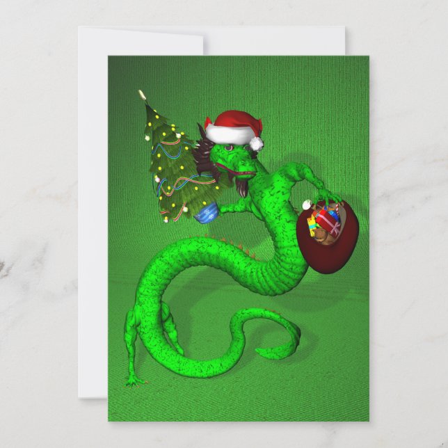 Convites Dragão Verde (Frente)