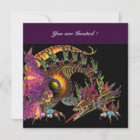 DRAGO violeta roxo preto