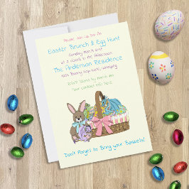 Convites Dragões de cesta páscoa