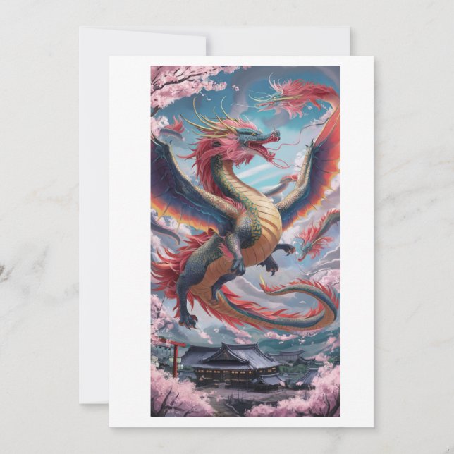 Convites dragon (Frente)