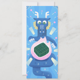 Convites Dragon cook banh chung - Funky Cute Style