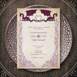 Convites Dragon Gamer Fantasy