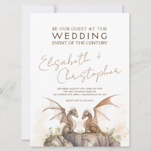 Convites Dragon Wedding