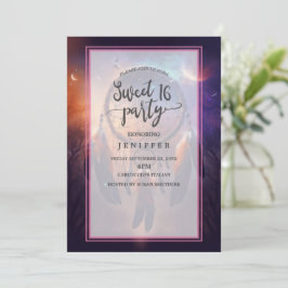 Convites Dreamcatcher na floresta