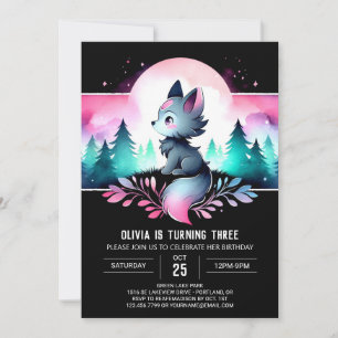 Convites Dreamgle Wolf Birthday