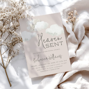 Convites Dreamin Heaven Enviou Sexo Neutro Revelação de Sex