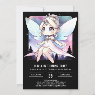 Convites Dreamtheme Fairy Birthday