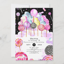 Convites Dreamy Candyland Birthday