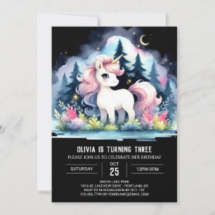 Convites Dreamy Custom Horse Birthday