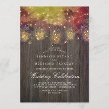 Dreamy Firefly Lights e Casamento Russo Mason Jar