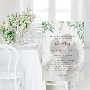 Convites Dreamy Foliage Foto Moderno Casamento
