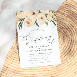 Convites Dreamy Rosa e Dourado Casamento Glitter