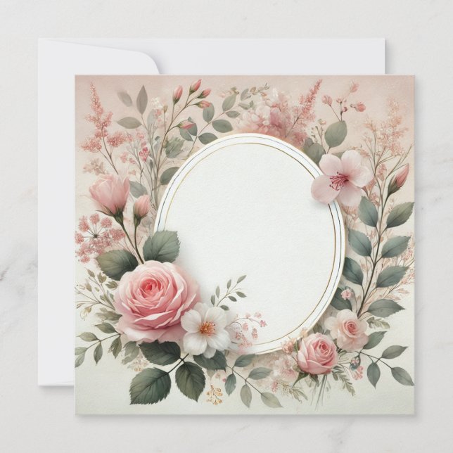 Convites Dreamy Wedding Noivado (Frente)