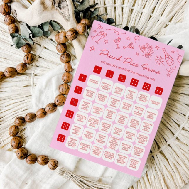 Convites Drinking Game for Hen Party, Bachelorette Game (Criador carregado)