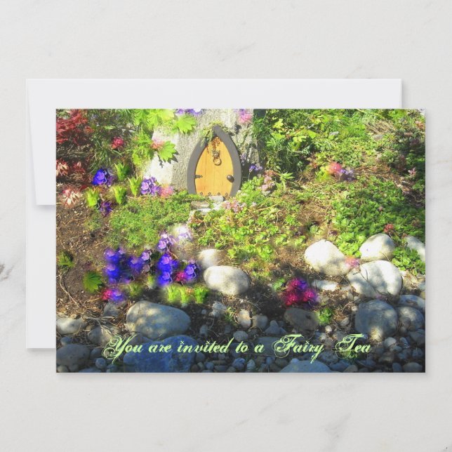 Convites DSCN8327, você é convidado para um chá de fada (Frente)