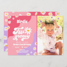 Duas Festas de segundo aniversário Boho Retro Dais