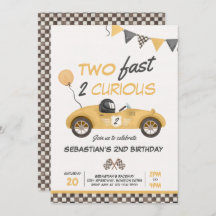 Duas Festas de segundo aniversário de Carro Rápido